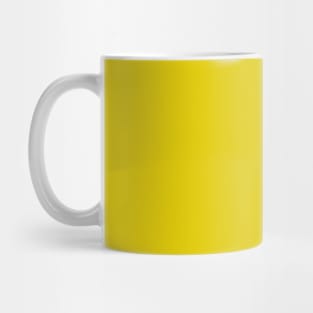 Corn Yellow Plain Solid Color Mug